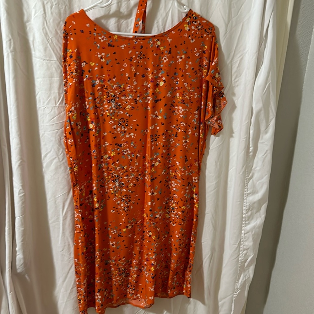 Floral print dress